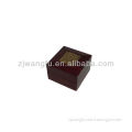 2013 Fashion PU Leather Decorative Wooden Ring Boxes